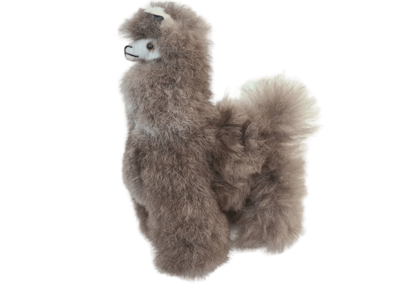 Fluffy Alpaca Grijs
