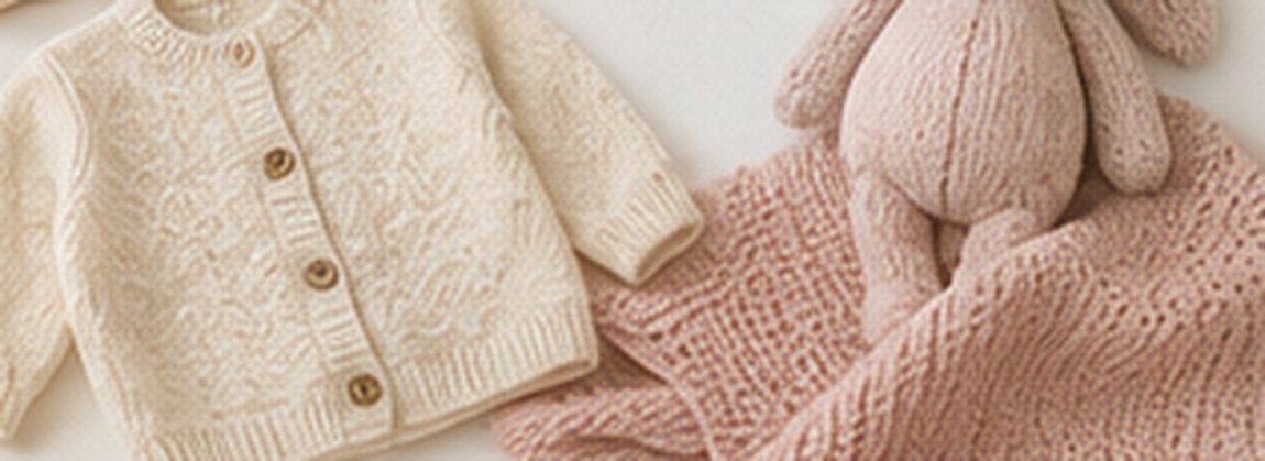 Zacht breiwerk van Baby Alpaca voor een baby