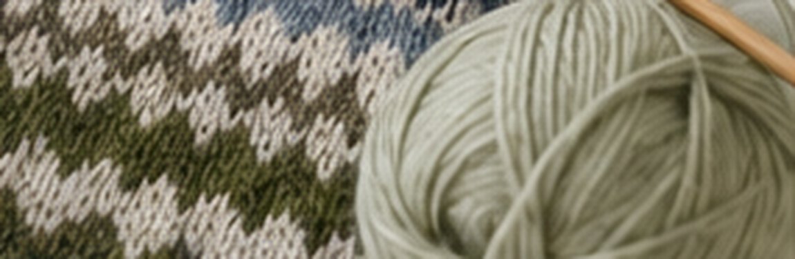 Kleurrijk Fair Isle breiwerk van zachte Baby Alpaca wol