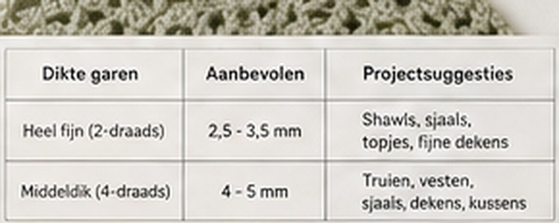 Haken met zacht 100% Baby Alpaca garen