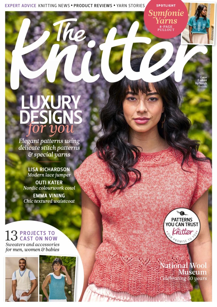 Cover van The Knitter nummer 231, augustus 2026